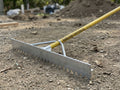 Aluminum Asphalt Lute Rake with 7 ft Handle