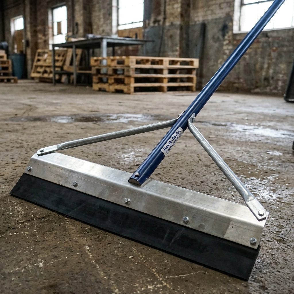 36 in Neoprene Asphalt Squeegee with 7 ft Handle