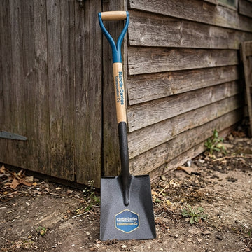 Square Point Asphalt Shovel with D-Grip Handle