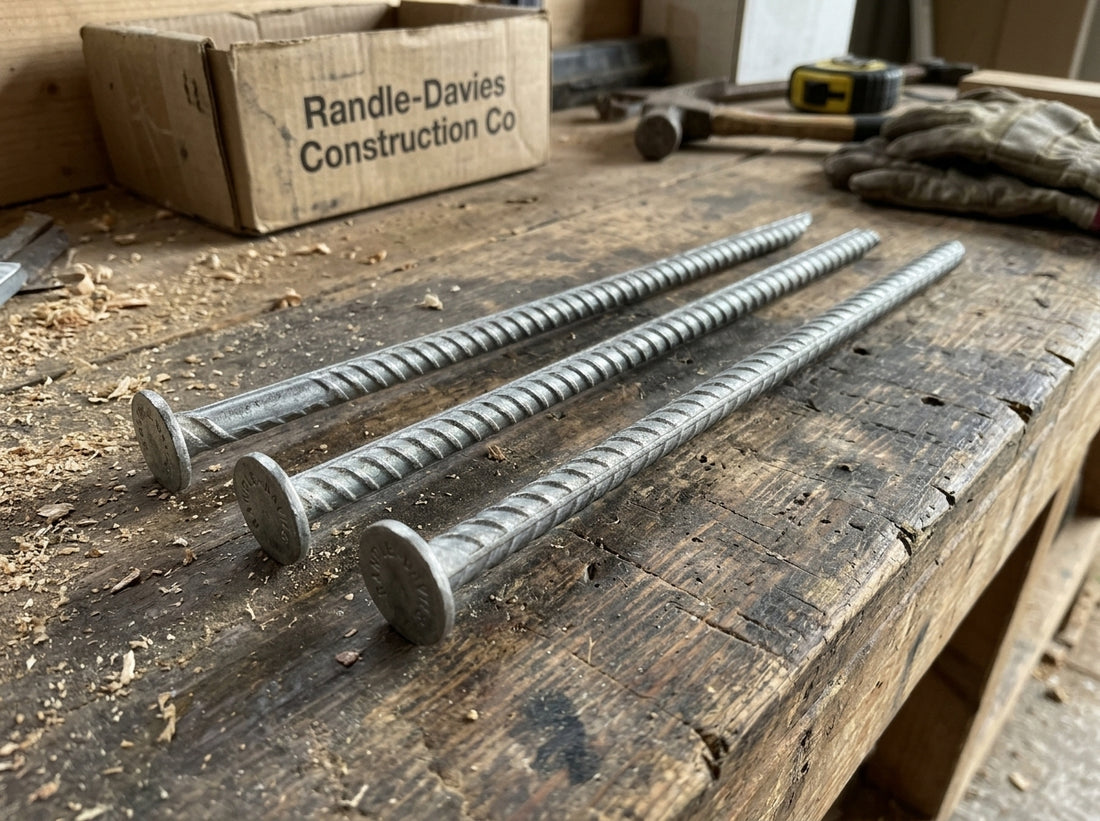 Rebar Spike Kit for Asphalt, 3 x 14 in Spikes