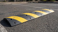 6 ft Recycled Rubber Speed Bump with Steel Spikes