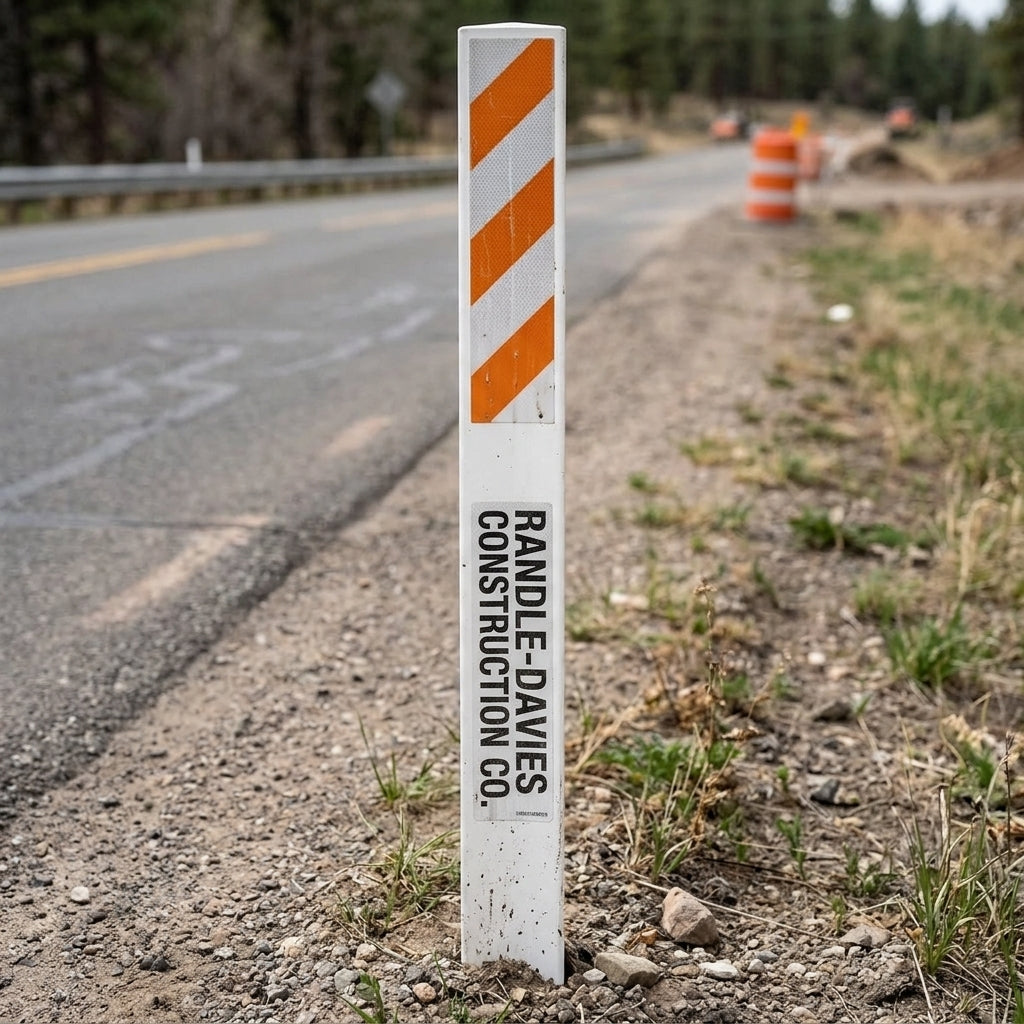 66 in Flexible Fiberglass Driveway Marker Stake