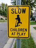 Slow Children at Play Reflective Sign, 18x24 in